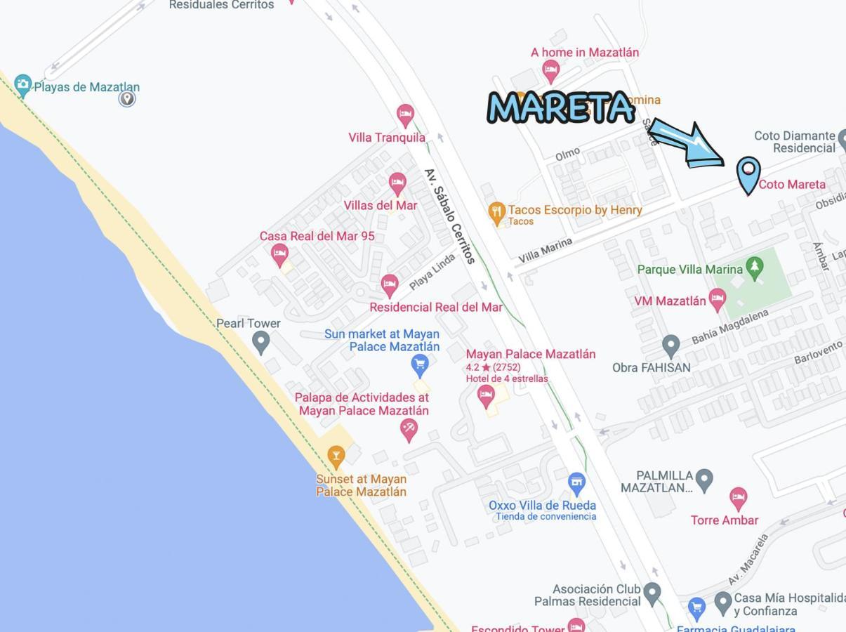 Mareta 201 Hermoso Cerca De La Playa マサトラン エクステリア 写真
